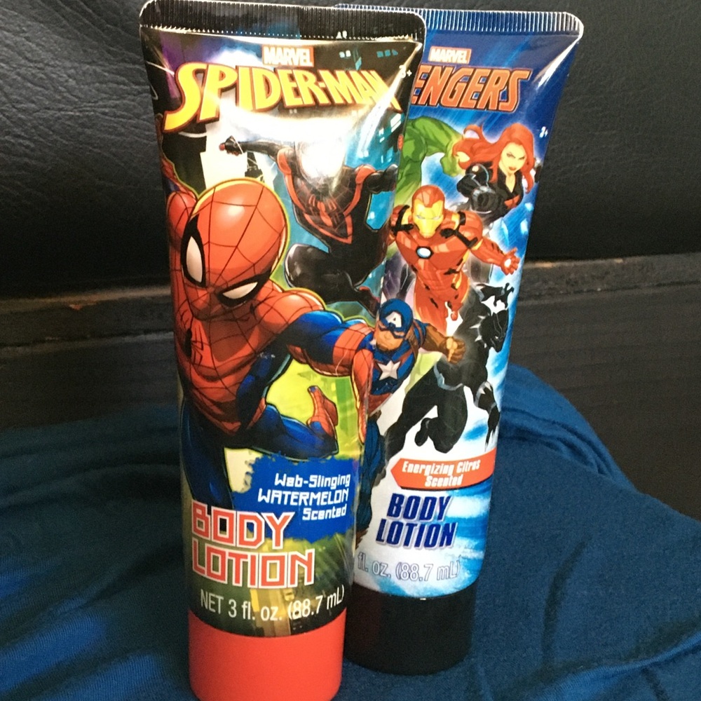 Marvels Avegers & Spider-Man Body Lotion